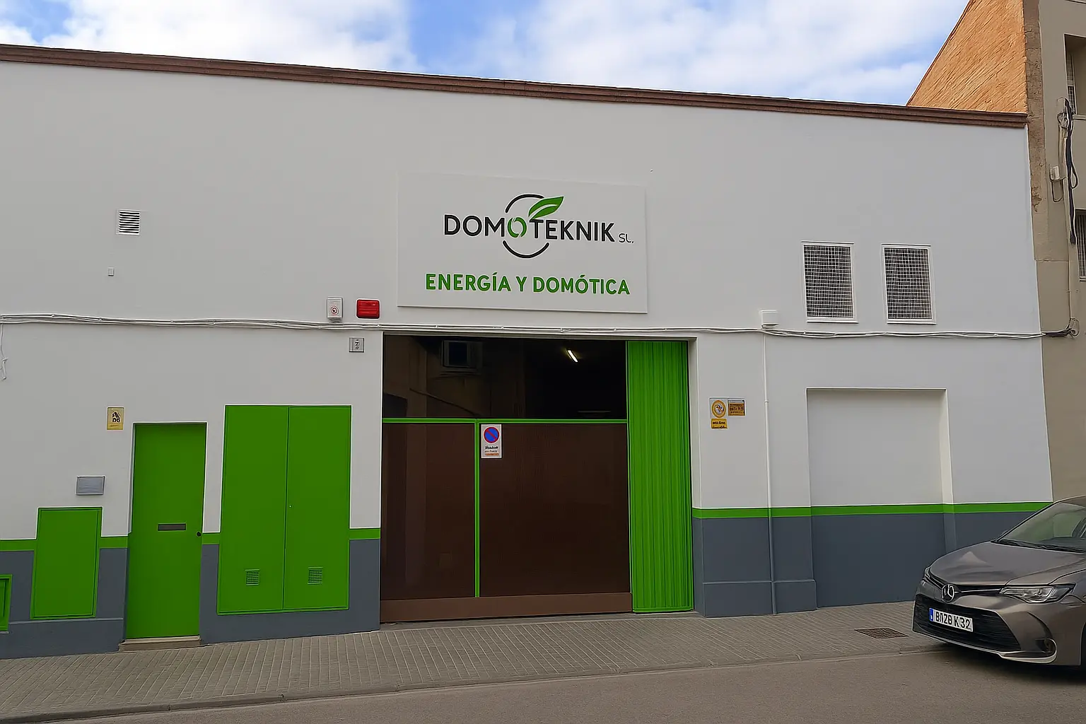 Sede de Domoteknik Energía y Domótica en Barcelona
